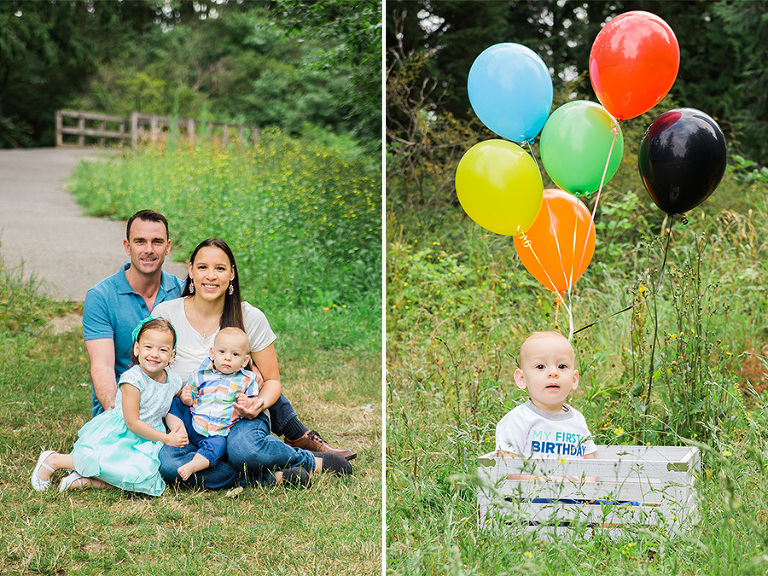 Bellingham First Birthday Photos: Nolan